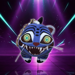 Porte-clé en Peluche Demon Hunters Derpy Tiger