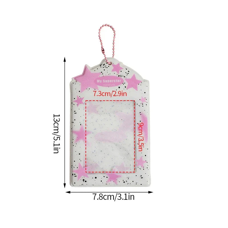 Porte Photo Carte K-pop en PVC