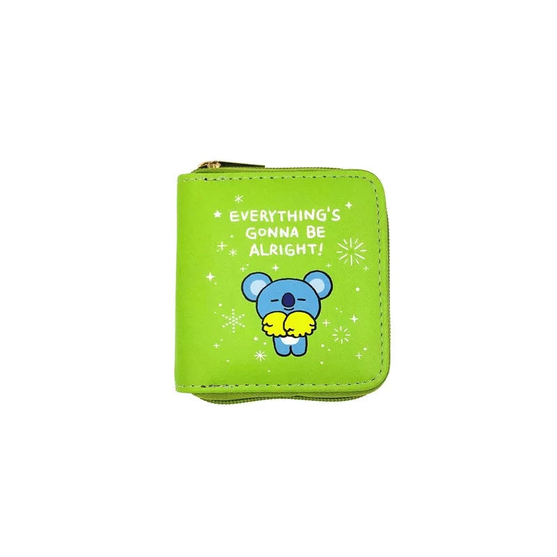 Portefeuille KPOP Animé - groupe BT21