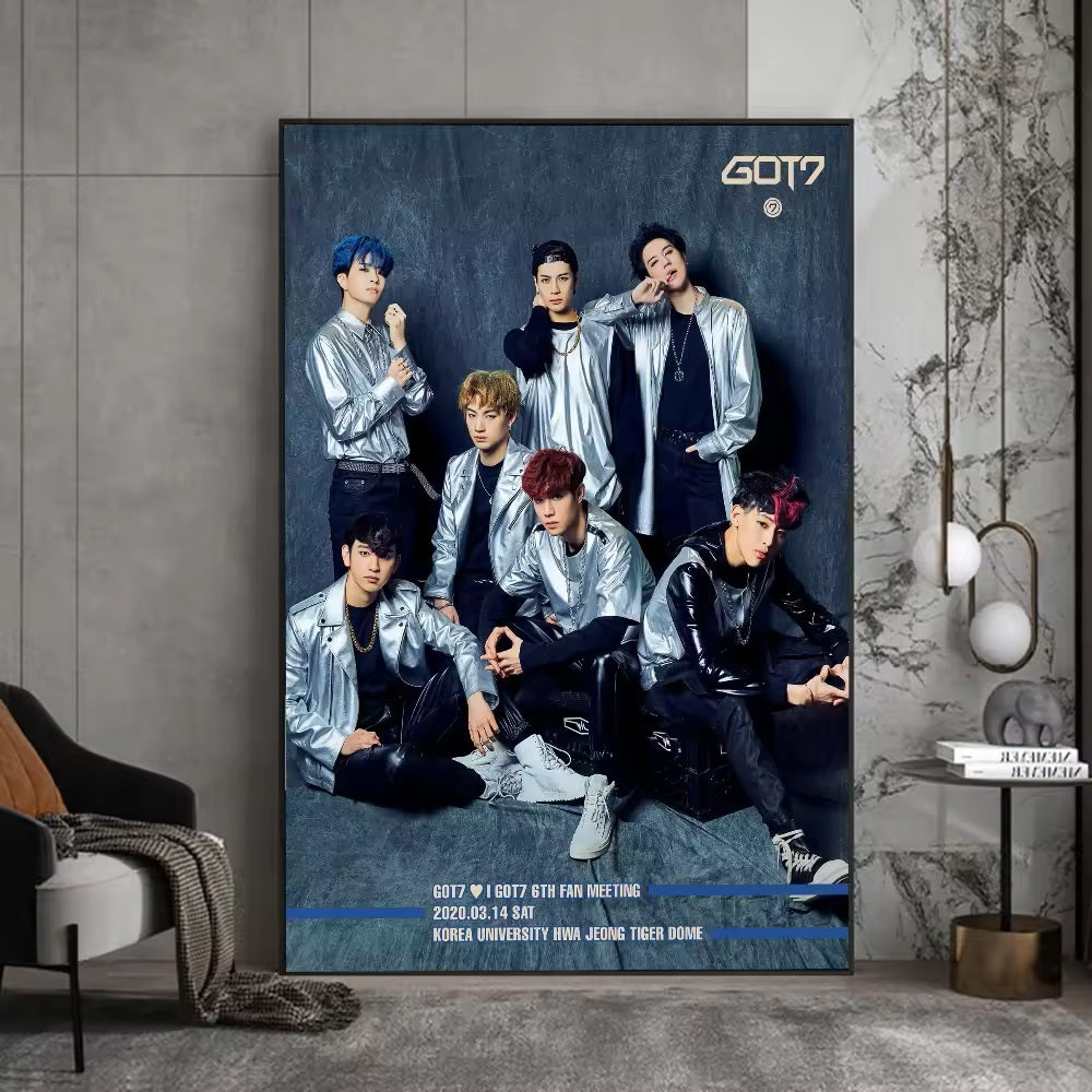 Poster KPOP - Groupe GOT7