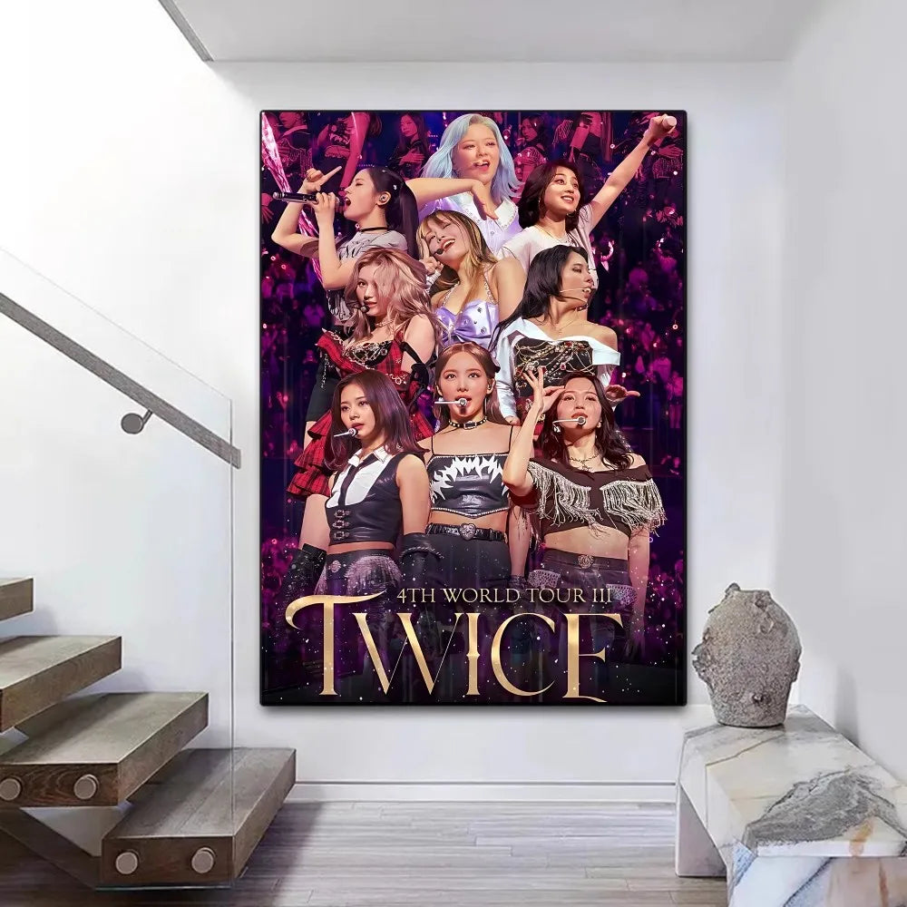 Poster KPOP - Groupe Twice