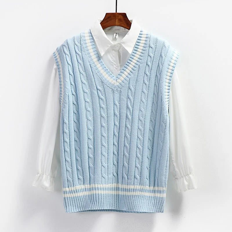 Pull Korean Sans Manches