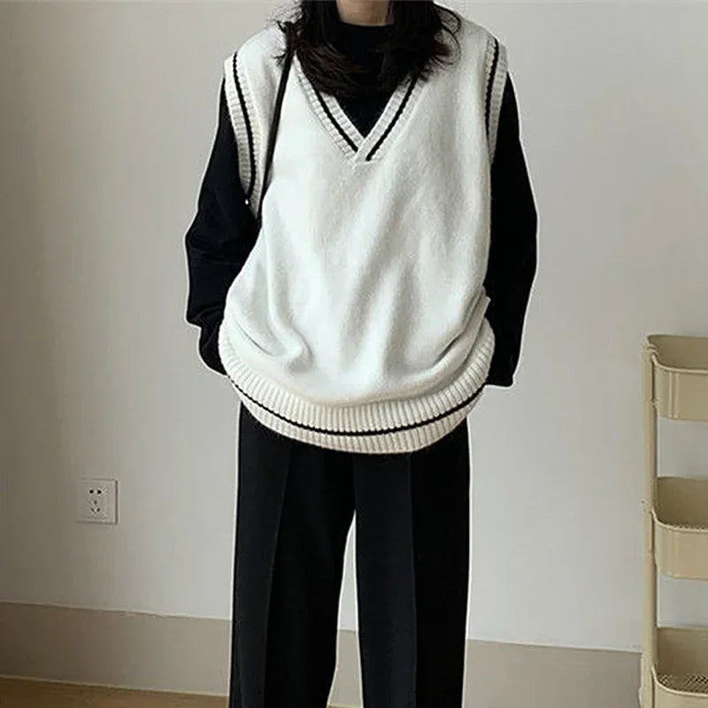 Pull Oversize Sans Manches