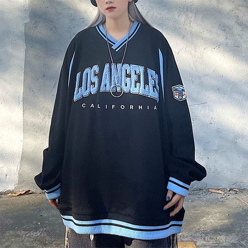 Pull Oversize Streetwear Vintage