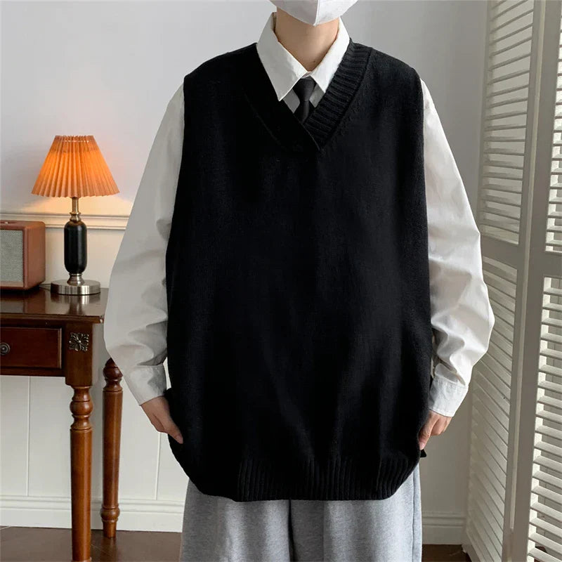 Pull Sans Manches Homme