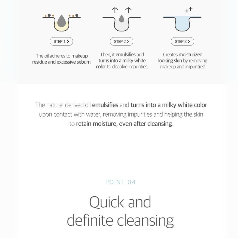 [Round Lab] Huile nettoyante Dokdo 1025