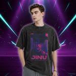 Rumi and Jinu KPop Demon Hunters T Shirt Summer  Street Style T Shirts Cotton Fashion Tee Shirt For Men Short Sleeve Simple Tops (Copie)