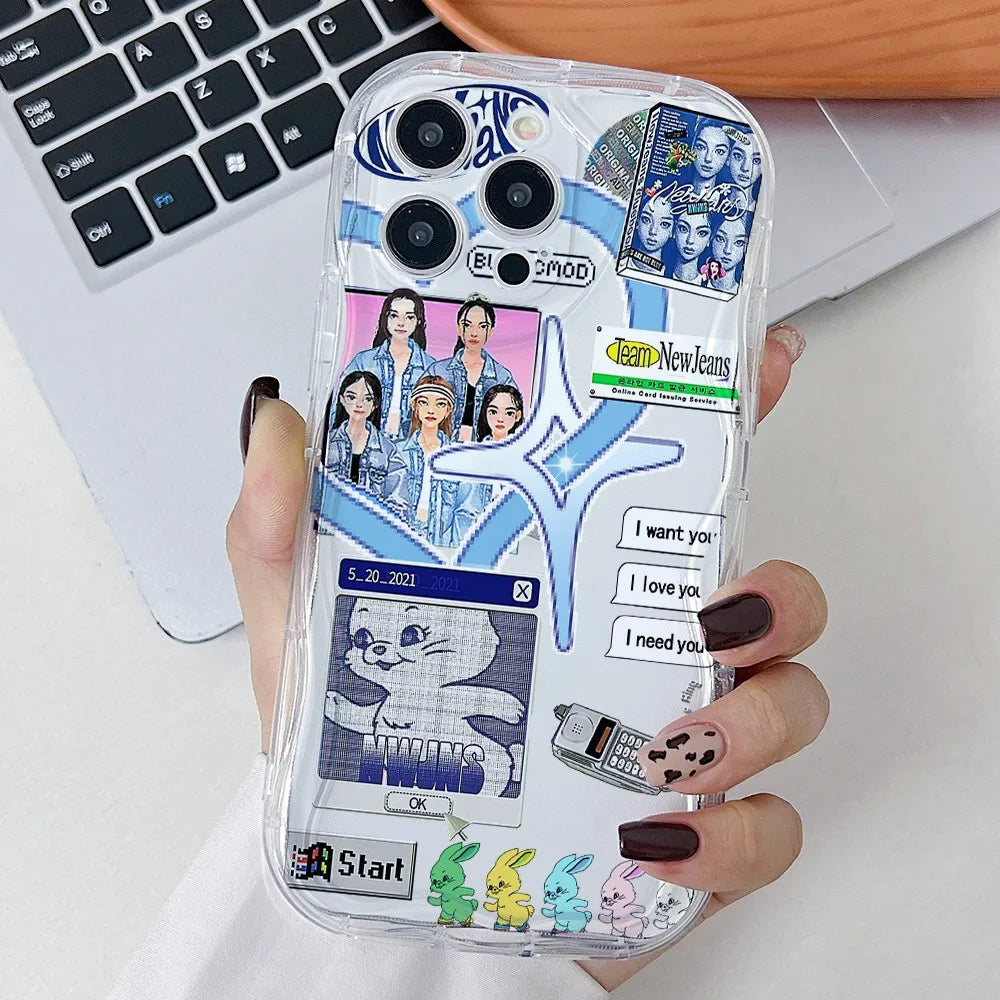 Housse de Téléphone KPOP - Groupe New Jeans