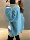 Pull Cardigan Oversize Femme