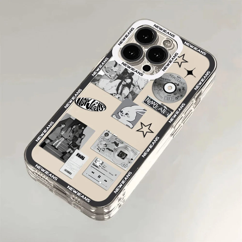 Housse pour iPhone KPOP - Groupe New Jeans