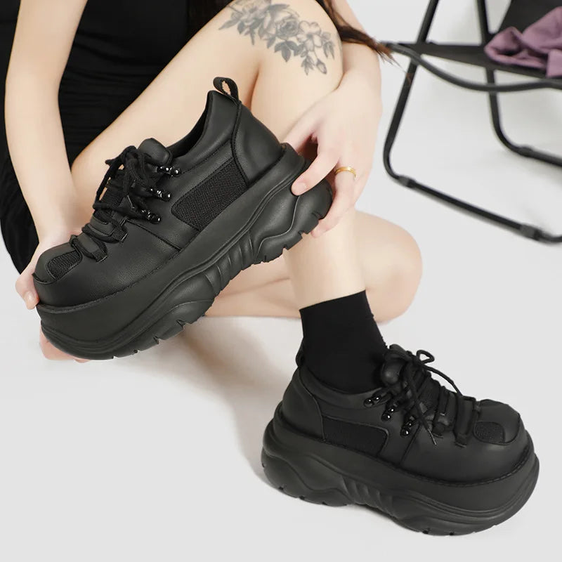 Sneakers Harajuku à Plateforme