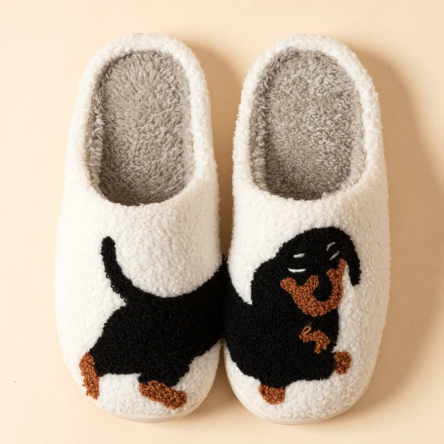 Chaussons Chien de Teckel