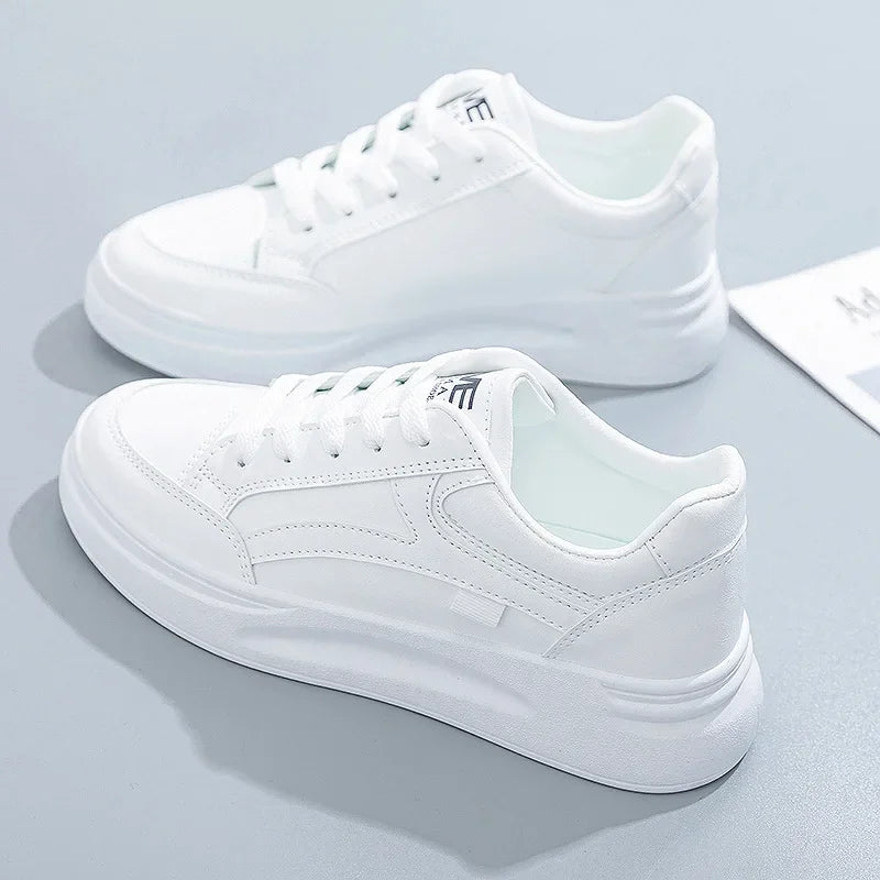 Basket Coréenne en Cuir PU