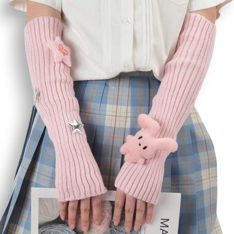 Mitaines Longues Mignon Style Coréen