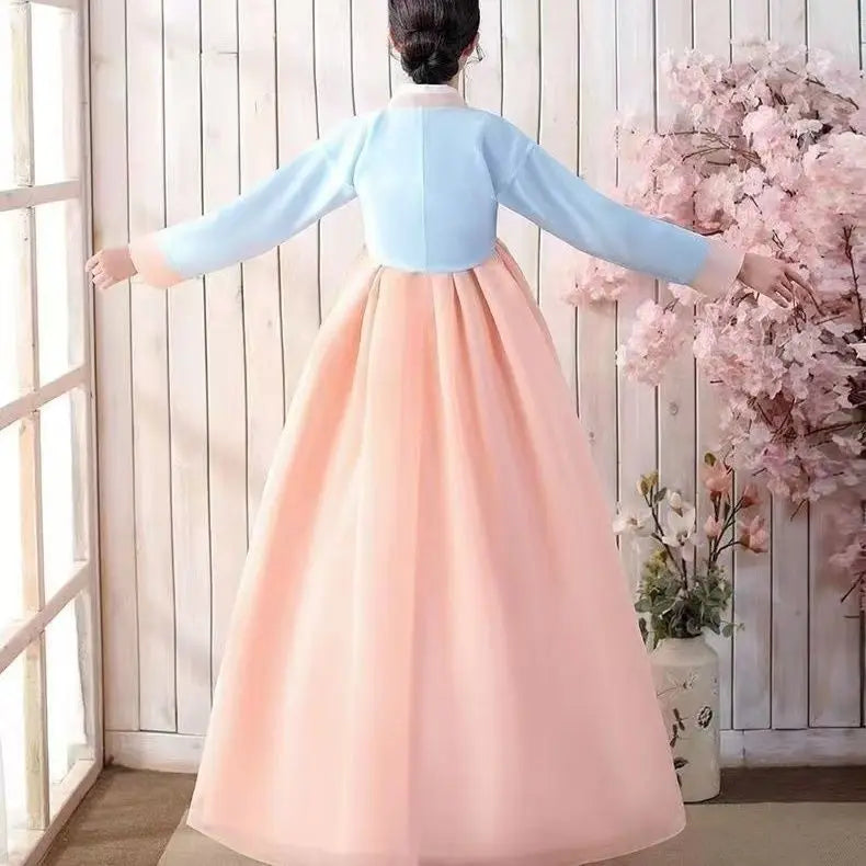 Hanbok Coréen Elégant Femme