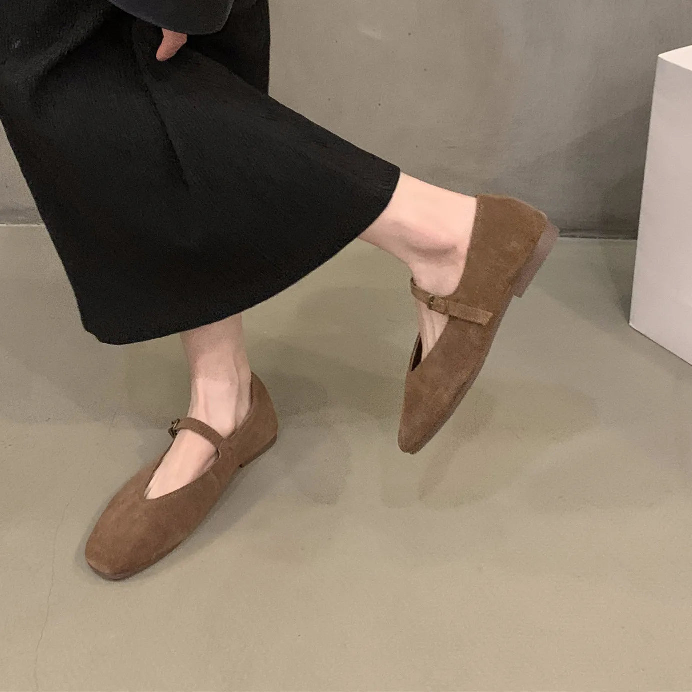 Chaussures Plates Bout Rond