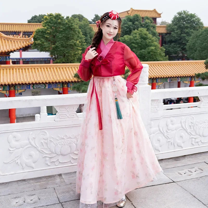 Robe Hanbok Coréenne pour Femmes
