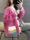 Pull Cardigan Oversize Femme