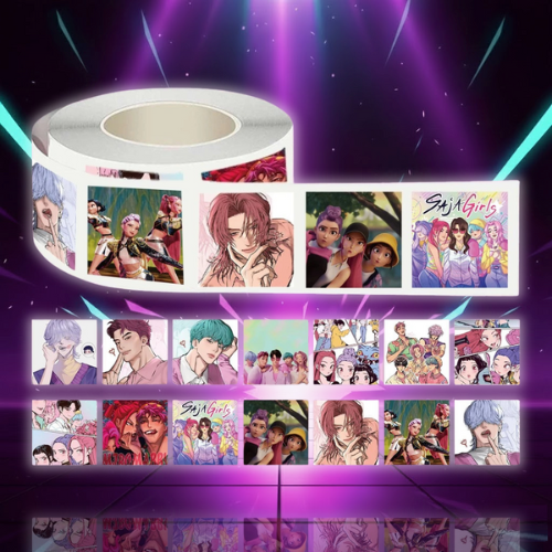 Stickers KPop Demon Hunters 500Pcs