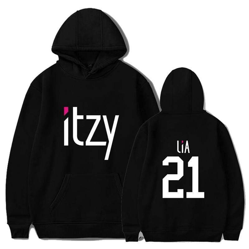 Sweat KPOP - Pull noir ITZY