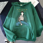 Sweat à Capuche Oversize Golden - BTS