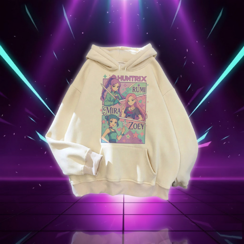 Sweat à Capuche Oversize KPop Huntrix