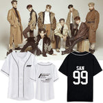 T-Shirt Ateez Cardigan Blanc