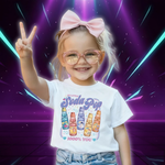 T-shirt Blanc KPop Demon Hunters pour Enfant