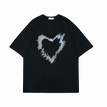 T-shirt Coeur Oversize LeeKnow - groupe Stray Kids