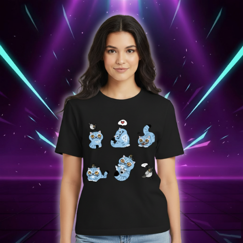 T-shirt Coréen Demon Hunters