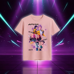 T-shirt Coréen Huntrix Demon Hunters