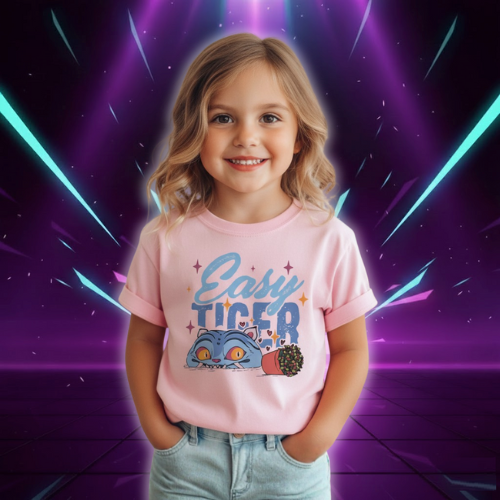 T-shirt Derpy Tiger Demon Hunters pour Fille