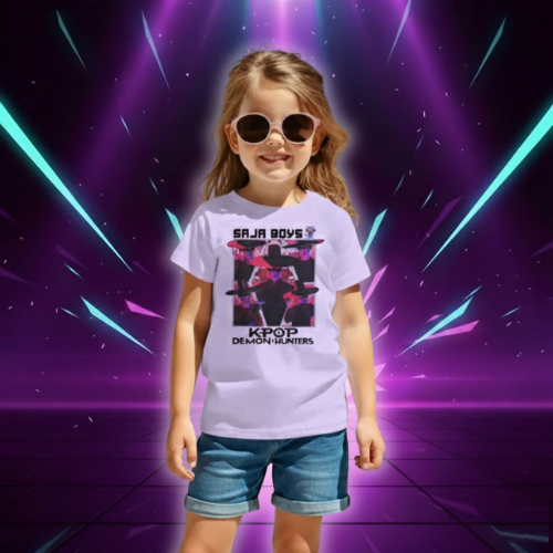 T-shirt Enfant Saja Boys KPop Demon Hunters