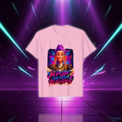 T-shirt Huntrix Rose pour Femmes