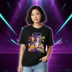 T-shirt Noir KPop Demon Hunters