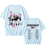 T-shirt Tour du Monde KPOP - Groupe IVE