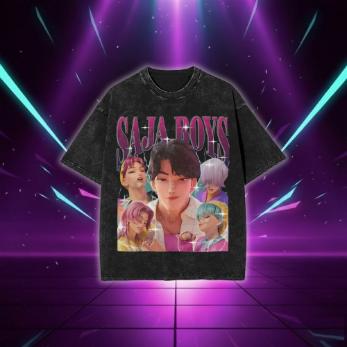 T-shirt Vintage KPop Saja Boys