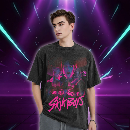 T-shirt Vintage KPop Saja Boys