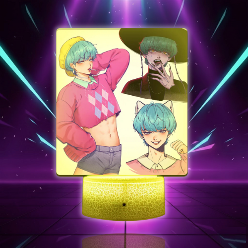 Veilleuse Kpop Demon Hunters Saja Boys