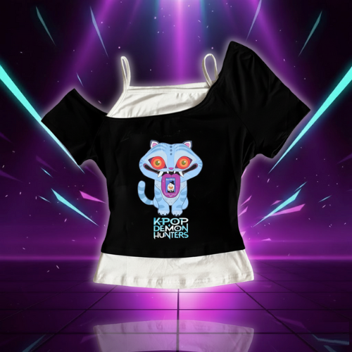 Y2k KPop Demon Hunters Graphic T Shirts Casual Harajuku Streetwear Japanese Clothes Fashion Rock Punk Sleeveless Tanks Camis (Copie)