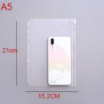 A5 Binder Storage Collect Book Korea idol Photo Organizer Journal Diary Agenda Planner Bullet Cover School Stationery