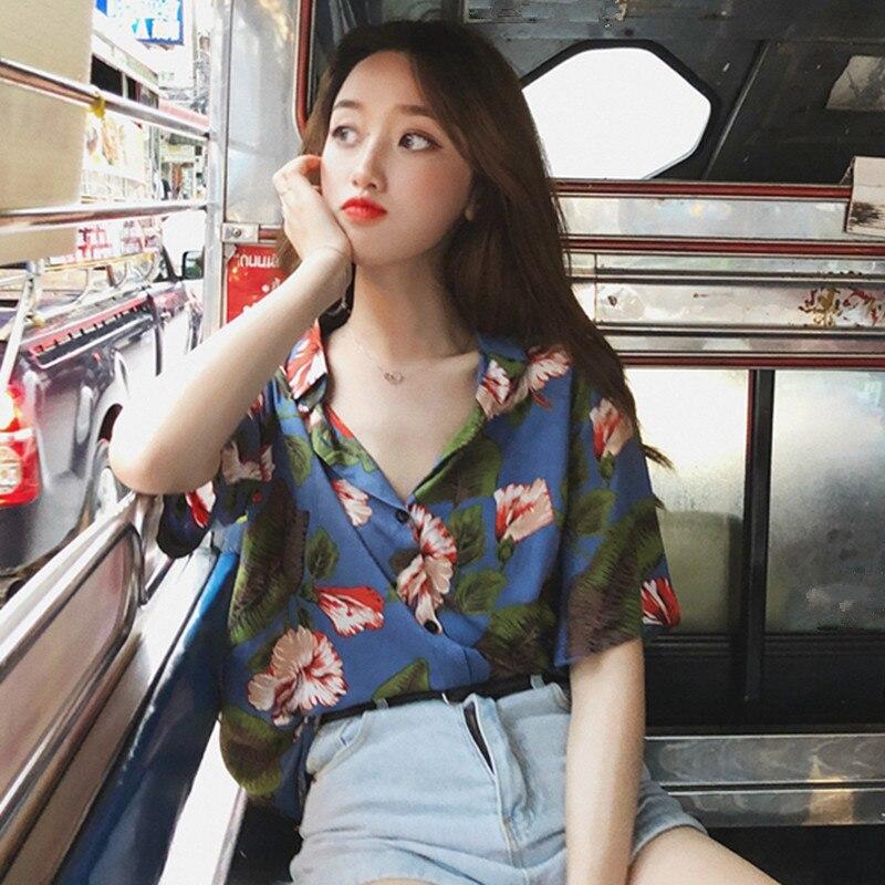 Chemisier Coreen à Fleurs