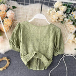 Chemisier Coreen Court à Broderie