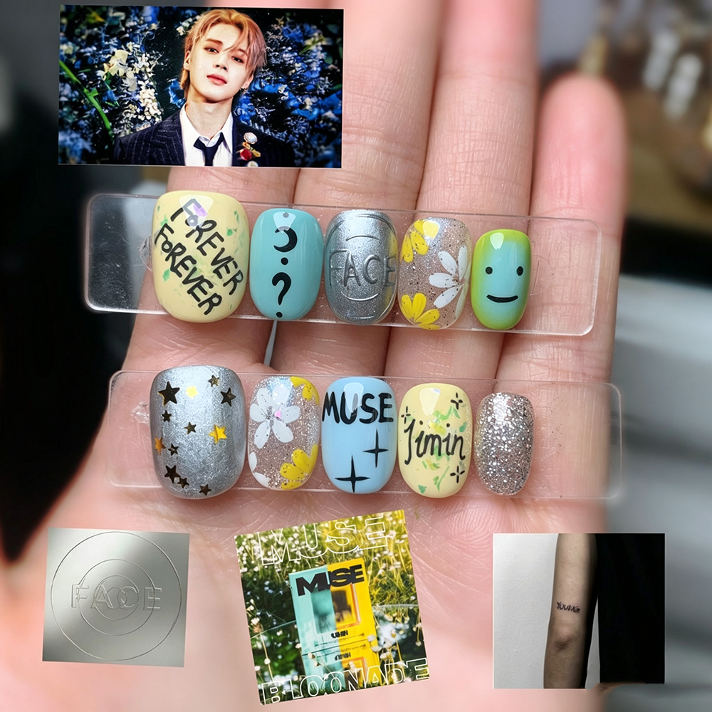 Kit de Faux Ongles K-pop Jimin