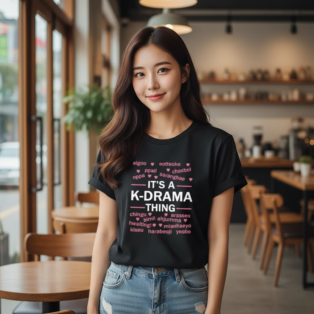 T-shirt Korean Style K-Drama