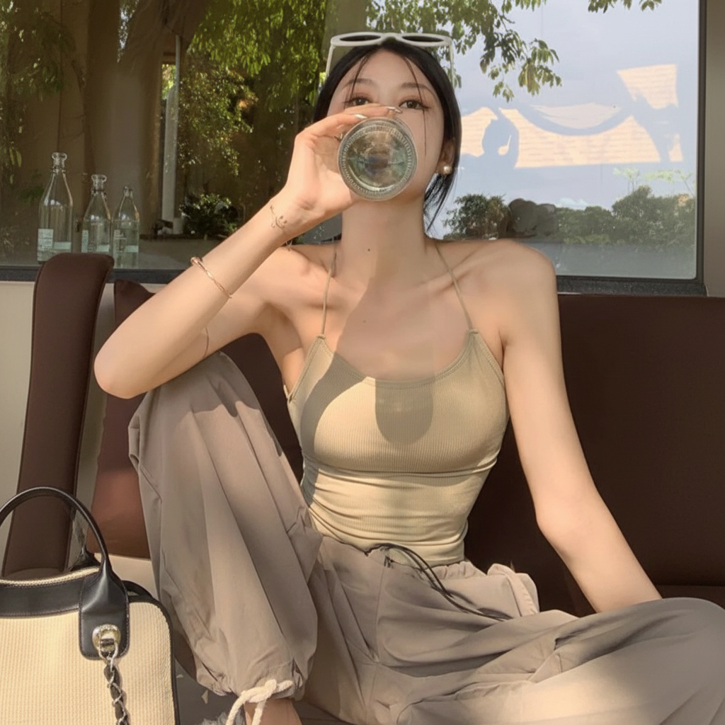 Camisole Korean Dos Nu