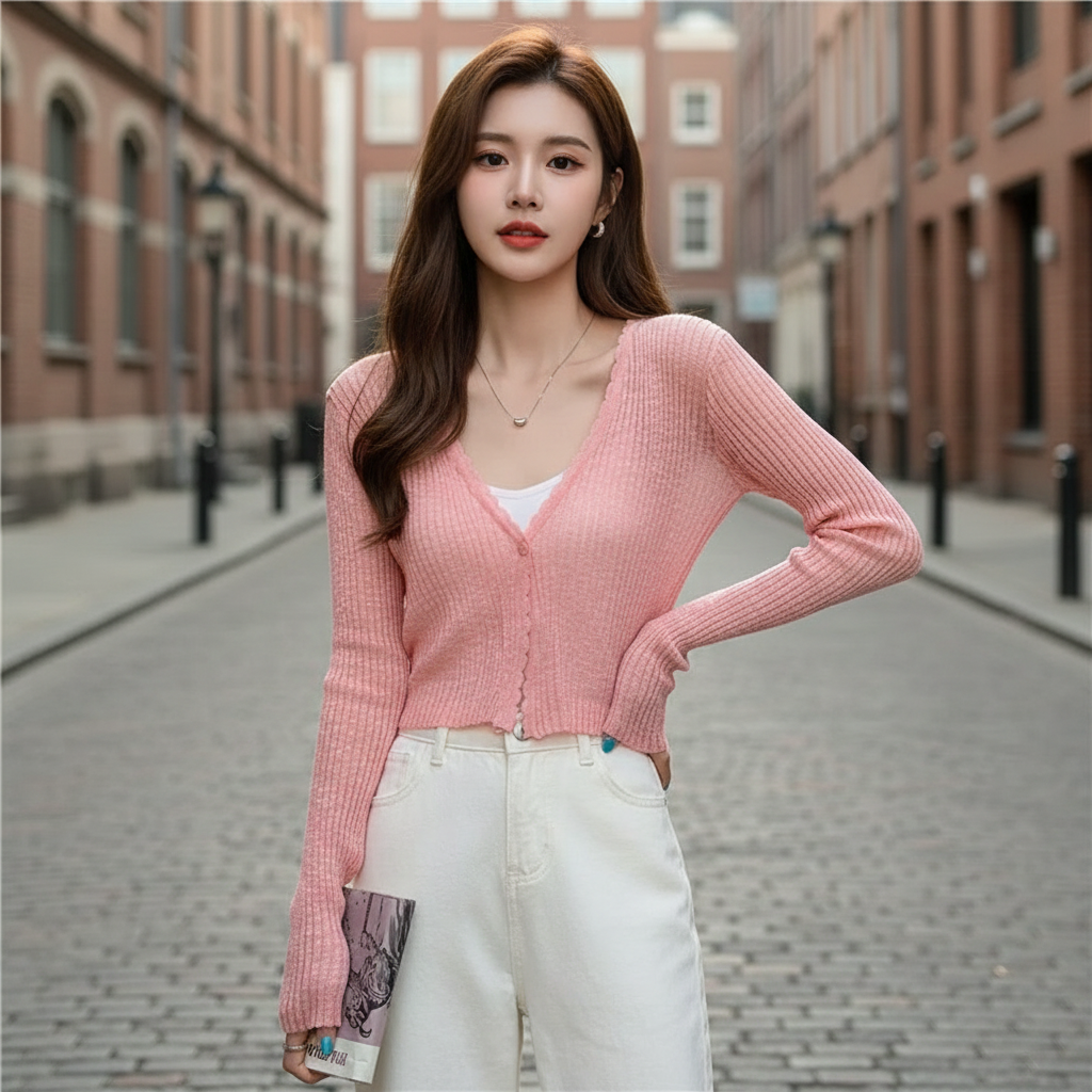 Cardigan Coréen Léger