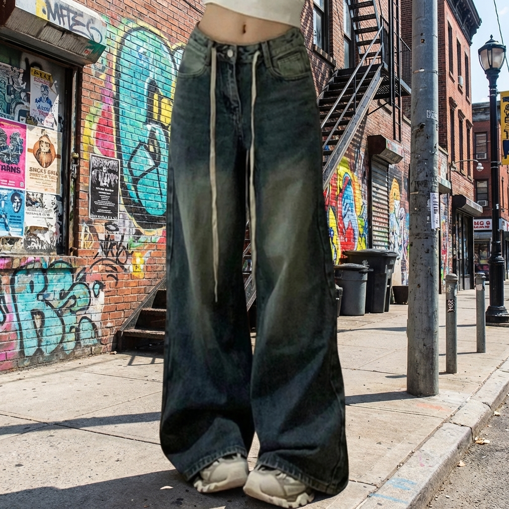 Jean Baggy KPOP Jennie - Groupe BlackPink