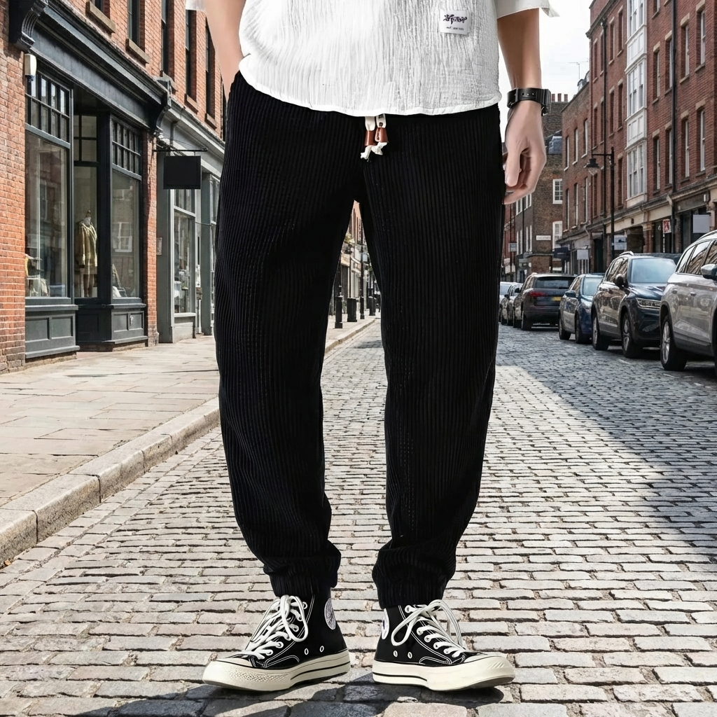 Jitsu - Pantalon en velours côtelé