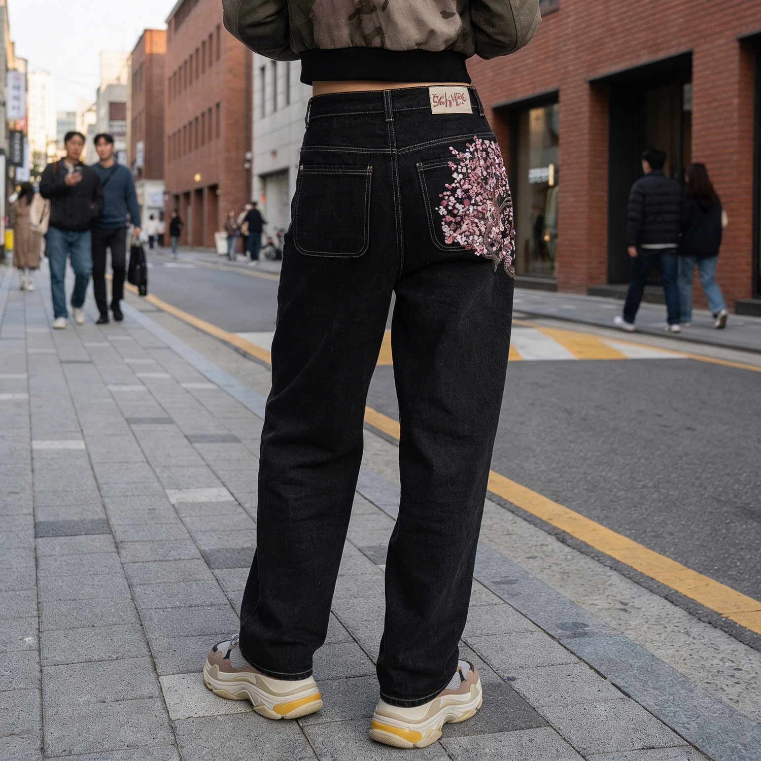 Jean Baggy Japonais Y2K